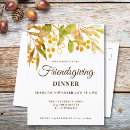 Search for typography thanksgiving invitations Leaves