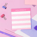 Search for polka dot notepads Pink