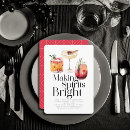 Search for cocktail christmas invitations Watercolor