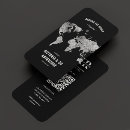 Search for world map business cards Professional