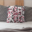 Search for black and white grid cushions Squares