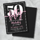 Search for 50 year old woman birthday invitations For her