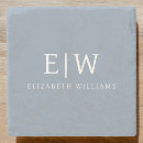 Search for dusty blue wedding table decor Monogrammed