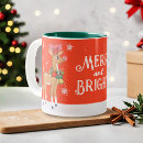 Search for christmas red snowflake reindeer mugs Retro