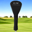 Search for golf head covers Black and white