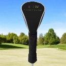 Search for black and gold golf head covers Modern minimalist