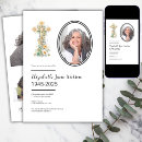 Search for christian cross funeral invitations Memorial service