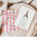 Search for french bridal shower invitations Minimalist