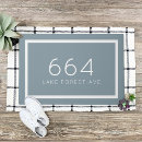 Search for address doormats House number