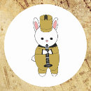 Search for black rabbit stickers Gold