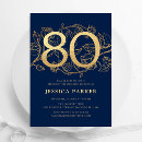Search for blue glitter invitations Gold