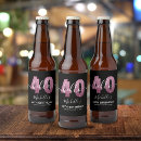 Search for 40th birthday beer labels Simple