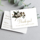 Search for white flower thank you cards Calligraphy