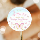 Search for baby butterfly stickers Gold glitter