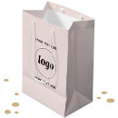Search for pink paper bags Logo