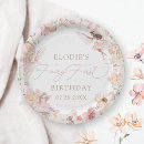 Search for fairy paper plates For her