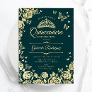 Search for emerald green butterfly Quinceanera