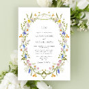 Search for colour monogram invitations Botanical