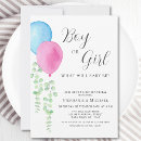 Search for reveal party invitations Eucalyptus