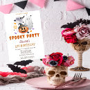 Search for spooky birthday invitations Trick or treat