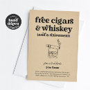 Search for cigar and whiskey invitations Bourbon