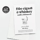 Search for cigar and whiskey invitations Bourbon