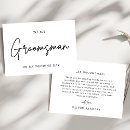 Search for groomsman wedding thank you cards Script