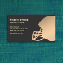 Search for football business cards Sports