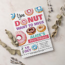 Search for doughnut miss this party invitations Girl