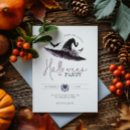 Search for witch hat invitations October