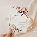 Search for dusty pink and gold wedding invitations Flowers