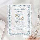 Search for whimsical engagement party invitations Hand drawn