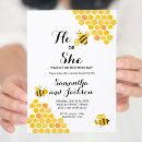 Search for what will it bee gender reveal invitations Honeycomb