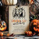 Search for fancy dress invitations Drink up witches
