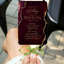 Search for red and gold wedding programs Modern