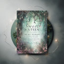 Search for botanical sweet 16 invitations Whimsical