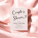 Search for couples shower postcards Simple