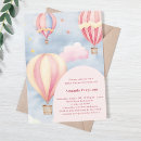 Search for yellow hot air balloon invitations Blue