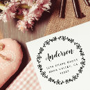 Search for round return address labels rubber stamps Elegant circle logo