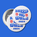 Search for lady in red badges Vote blue