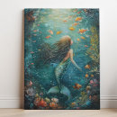Search for mermaid art Under the sea