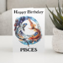 Search for pisces birthday cards Zodiac