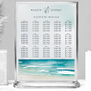 Search for beach wedding seating charts Coastal