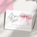 Search for diaper raffle enclosure cards Pink