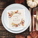 Search for fall napkins Autumn leaves