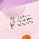 Search for bird rubber stamps Return address