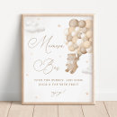 Search for neutral brown posters Baby shower