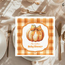 Search for fall napkins A little pumpkin