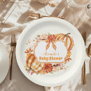 Search for fall baby shower plates Watercolor