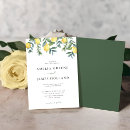 Search for fruit wedding invitations Lemon